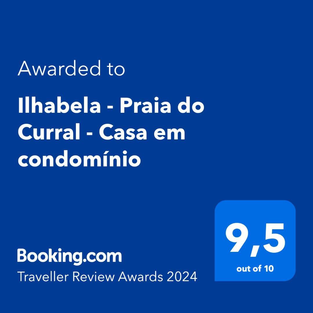 Ilhabela - Praia Do Curral - Casa Em Condominio Kültér fotó